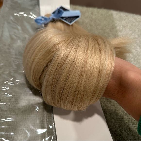 20” Beachy Blonde #613 Zala Halo 1pc 100% Human Hair Extensions 150g IT#CE4 - Picture 8 of 14
